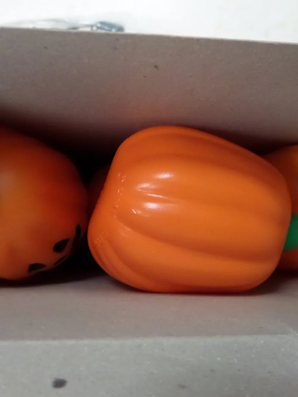 Vintage Hallmark 2 Boxes Halloween Pumpkin Lights Set of 10 Lights ea New In Box